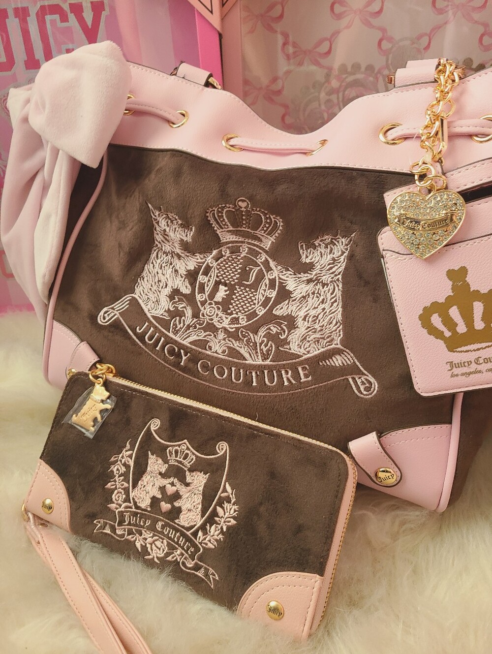 Juicy Couture Bag & Wallet 💗